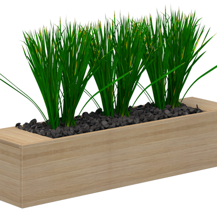 Table Top Planter Box inc Artificial plants