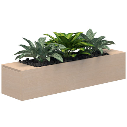 Table Top Planter Box inc Artificial plants
