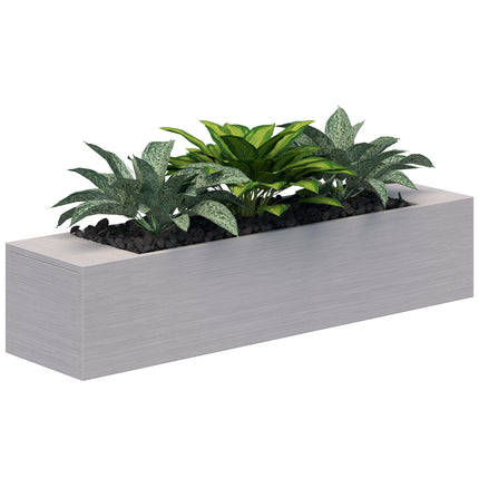 Table Top Planter Box inc Artificial plants