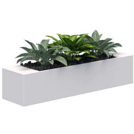 Table Top Planter Box inc Artificial plants