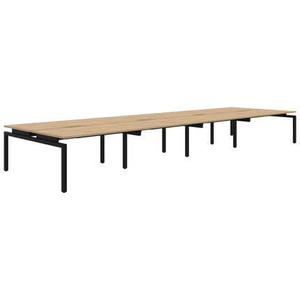Balance 8 Pod Back-to-Back Desk