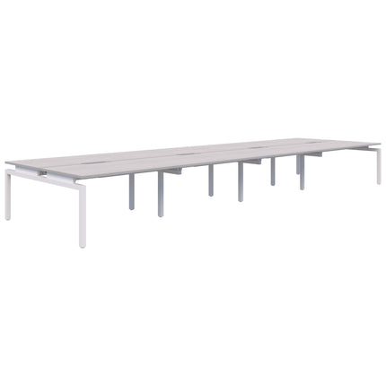 Balance 8 Pod Back-to-Back Desk