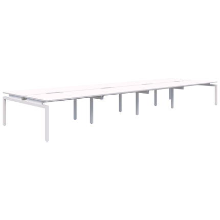 Balance 8 Pod Back-to-Back Desk