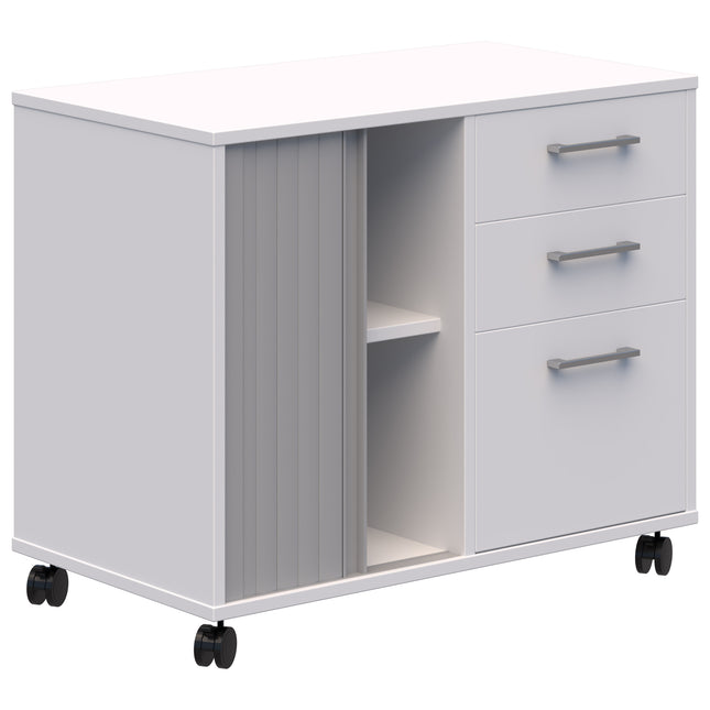 Mascot Mobile Caddy (Drawers & Tambour)