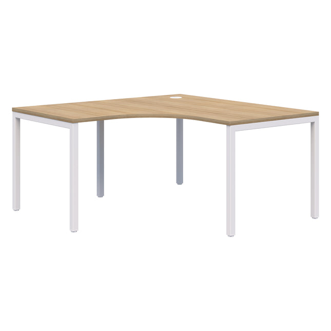 Avero 90 Degree Corner Workstation - Fixed Height