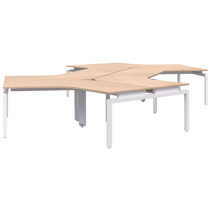 Balance 120° 6 Pod Desk