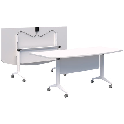 Boost Flip Table - D Shape Top with Modesty