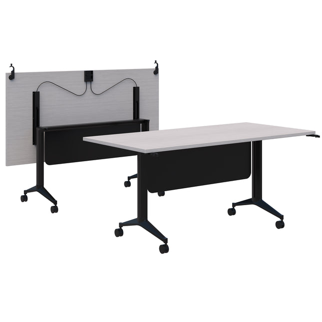 Fiord Flip Table with Modesty and Connectors