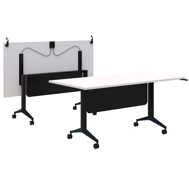 Fiord Flip Table with Modesty and Connectors