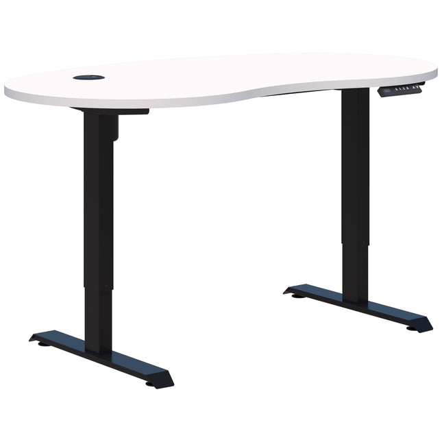 Duo II Electric Desk - Bean Shape