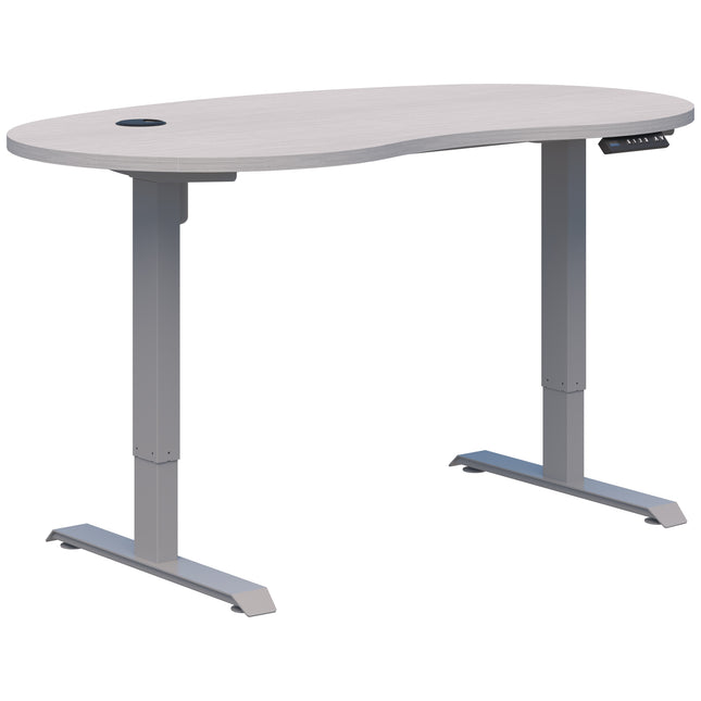 Duo II Electric Desk - Bean Shape