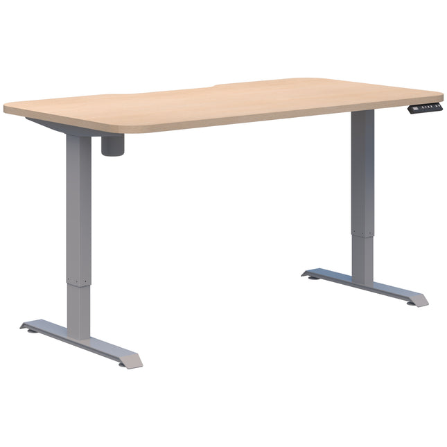 Duo II Electric Desk - Radius corners