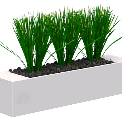 Table Top Planter Box inc Artificial plants