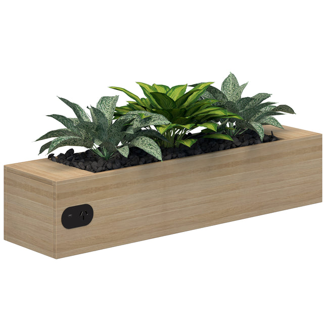 Table Top Planter Box inc Power & Artificial Plants