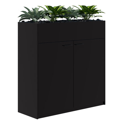 Rapid Planter Cabinet inc. Artificial Plants