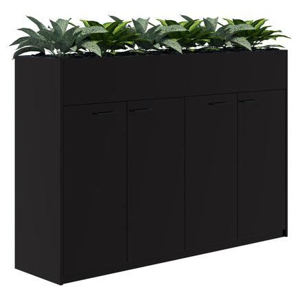 Rapid Planter Cabinet inc. Artificial Plants