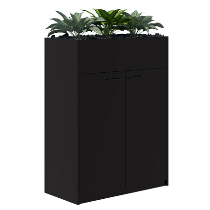 Rapid Planter Cabinet inc. Artificial Plants