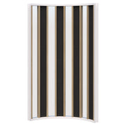 Curved Fin Acoustic & Glazed