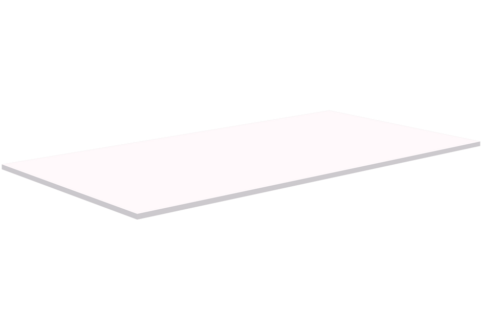 Calculator - Square/Rectangle Top - White