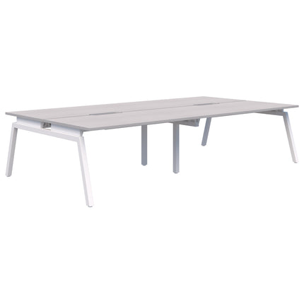 Balance Angle 4 Pod Back-to-Back Desk