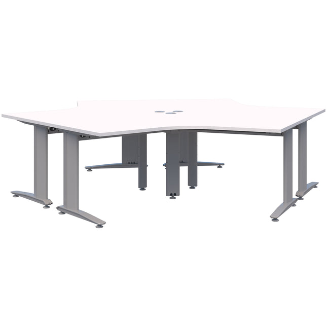 Energy 120° Desk - 3 Pod