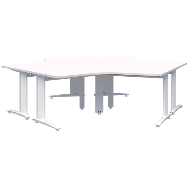 Energy 120° Desk - 3 Pod