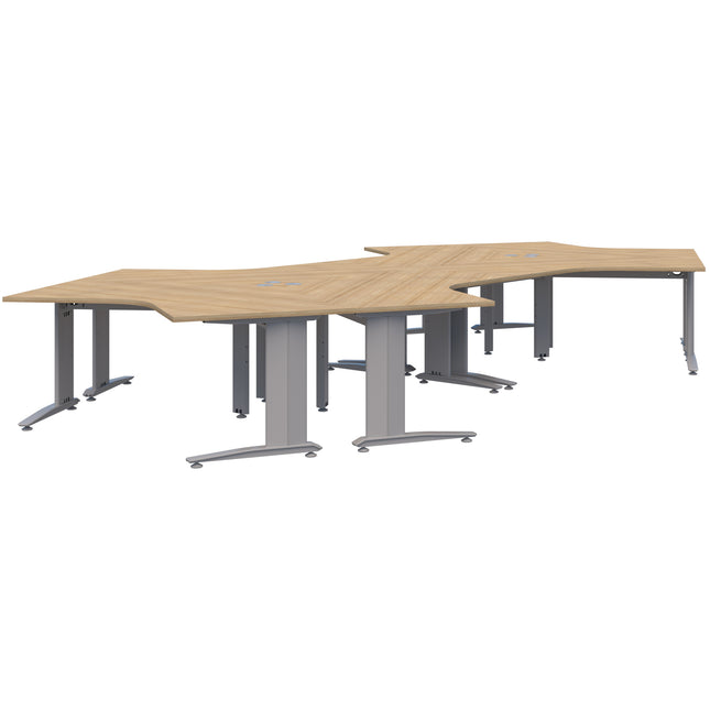 Energy 120° Desk - 6 Pod