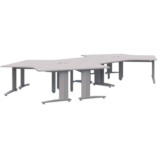 Energy 120° Desk - 6 Pod