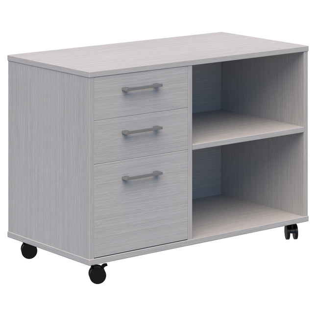 Mascot Mobile Caddy (Drawers & Open Shelving)