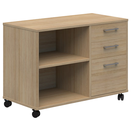 Mascot Mobile Caddy (Drawers & Open Shelving)