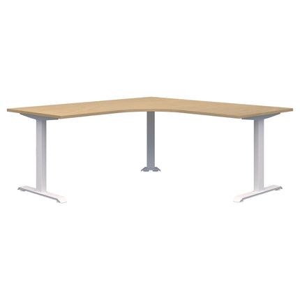 Summit II Fixed Height 90° Corner Workstation Desk